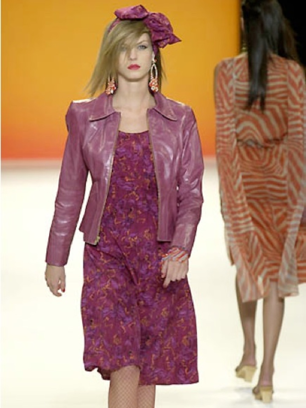 Anna Sui Dress Y2K 2001 Vintage 100% luxury silk 8-gore burgundy Tag 2=Fits 0/00